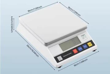 Precisie Weegschaal 7,5 kg – Digitale Keuken/Lab Weegschaal, Verzenden, Nieuw