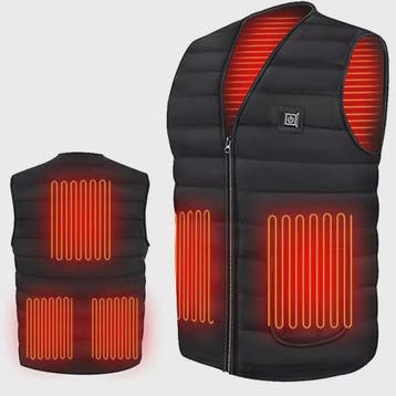 Verwarmd Vest met 9 Zones - Slimme Elektrische Winterjas voo, Verzenden, Nieuw