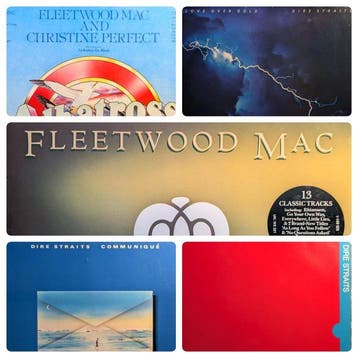 Fleetwood Mac, Dire Straits - 5 vinyl records - including, Nieuw in verpakking