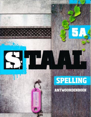 STaal Antwoordenboek Spelling 5A/5B, Verzenden, Nieuw
