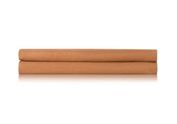 ZoHome Laken Satinado Cognac Brown - 100% Katoen-Satijn, Nieuw