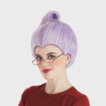 HAIRJOY Lila Sprookjesfee Pruik - Kort Synthetisch Haar met, Kleding | Heren, Verzenden, Nieuw
