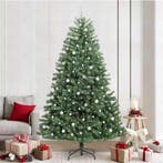 vidaXL Kunstmatige Inklapbare Kerstboom Groen 240 cm PVC en, Verzenden, Nieuw