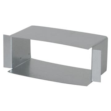 Rechthoekig (instort) zij-aansluitstuk 170mm x 70mm, Verzenden, Nieuw