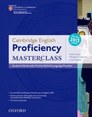 Cambridge English Proficiency CPE Masterclass  9780194705240, Verzenden, Zo goed als nieuw