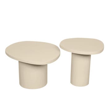 Salontafel Mirre | Sand | Set van 2 | Starfurn, Ophalen of Verzenden, Nieuw