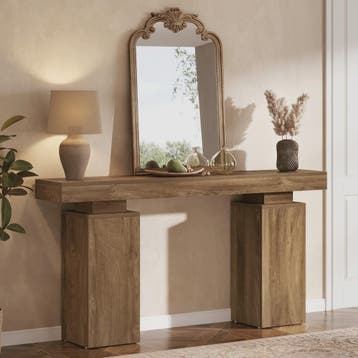 Lange Console Tafel 160 cm Hout - Entree Tafel Achter Bank -, Verzenden, Nieuw