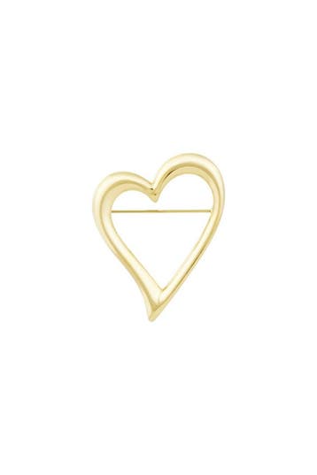 Goudlief Broche heart for you (Broches, Accessoires), Sieraden, Tassen en Uiterlijk, Verzenden, Nieuw, Zilver, Overige materialen