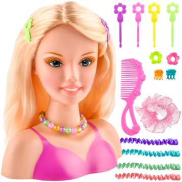 Kruzzel Kapsalon Hoofd voor Kinderen - Met Accessoires &..., Ophalen of Verzenden, Nieuw
