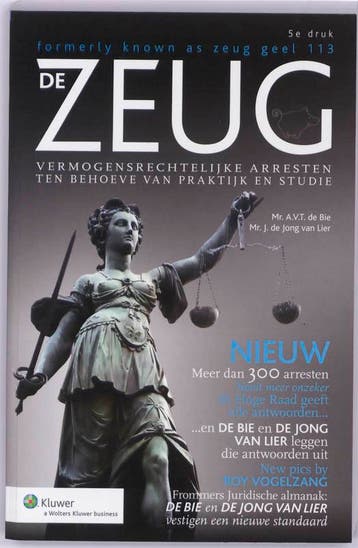 De Zeug  druk 5 9789013067828, Zo goed als nieuw