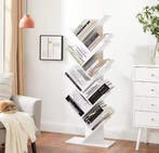 Houten Boekenkast 8 Planken – Compact Opbergrek voor Kantoor, Verzenden, Nieuw