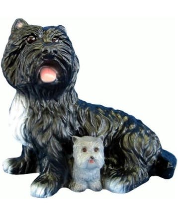 Westie hond met puppy, Tuin en Terras, Verzenden, Nieuw