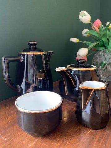 DESHOULIERES FRANCE APILCO - Koffie- en theeservies (6) -