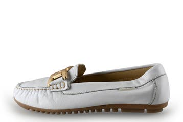 Tods Loafers in maat 37 Wit, Verzenden, Wit, Overige typen, Zo goed als nieuw