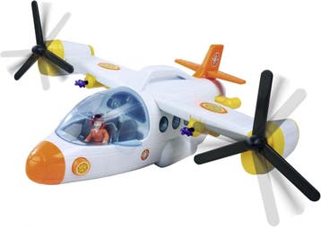 Reddingsvliegtuig Brandweer - 42cm - Tweedekansje - OP=OP, Ophalen of Verzenden, Gebruikt