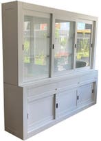 Buffetkast design wit Enschede 260cm, Huis en Inrichting, Kasten | Buffetkasten, Ophalen of Verzenden, Nieuw