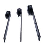 Schuifdeur Hangrol Zwart 75mm, Verzenden, Nieuw