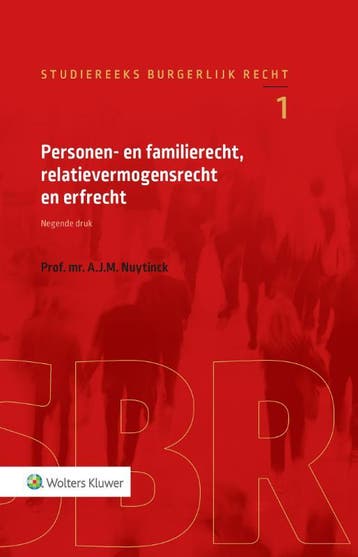 Personen- En Familierecht, Relatievermogensrecht En Erfrecht, Ophalen of Verzenden, Nieuw, A.J.M. Nuytinck
