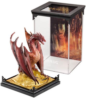 The Hobbit Smaug Diorama 18 cm, Antiek en Kunst, Ophalen of Verzenden