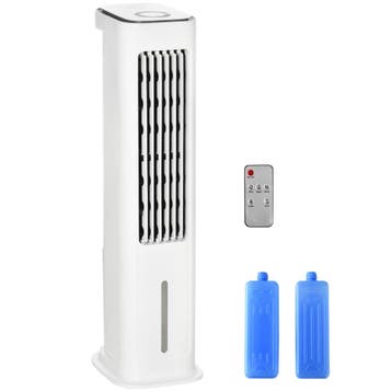 2 In 1 Luchtkoeler Met Waterkoeling 5L Watertank, 12u Timer,, Verzenden, Nieuw