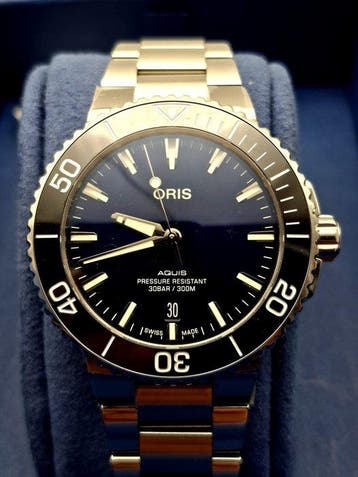 Oris - Aquis Date - Zonder minimumprijs - 01 733 7766, Nieuw