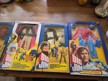 Mattel - Action figure - Big Jim kledingsets (8)