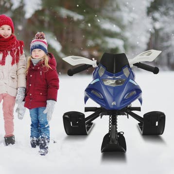 Stuurbare Sneeuwscooter Slee voor Kinderen - 80kg Belastbaar, Verzenden, Nieuw