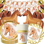 Paarden party set Beautiful Horses 46-delig, Verzenden, Nieuw, Overige soorten