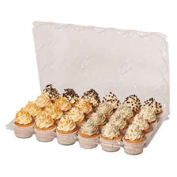 PME Plastic Cupcakehouders (24) Set/3, Verzenden, Nieuw