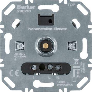 Berker druk/draai Nevendimmer 3-draads voor gebruik met, Ophalen of Verzenden, Nieuw