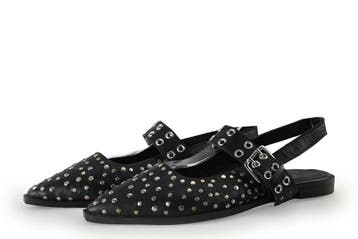 Sacha Slingbacks in maat 39 Zwart, Verzenden, Zwart, Zo goed als nieuw, Sacha