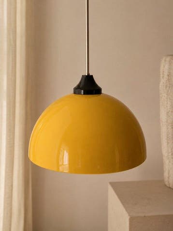 Plafondlamp - Chroom, acryl - Meblo Guzzini hanglamp, Antiek en Kunst