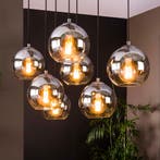 *WOONWINKEL* Speelse Eettafel Lamp Glazen Bollen, Verzenden, Nieuw