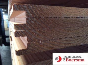 Douglas sponningplank 18x195 goedkoop, Minder dan 25 mm, Nieuw, Plank, 300 cm of meer