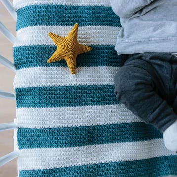 Haakpatroon Gehaakt Boxkleed met Zeesterren 🐚, Ophalen of Verzenden, Nieuw