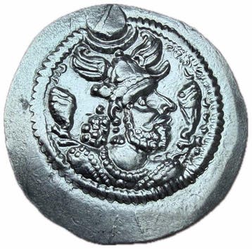 . Sassaniedische Rijk Peroz I. AR Drachm 459–484 AD- Shiraz