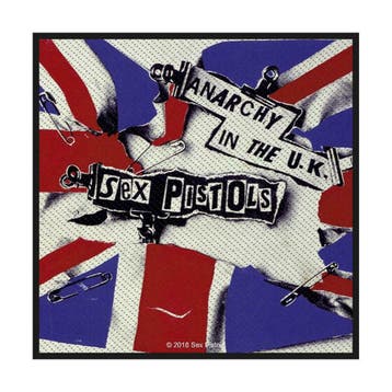 Sex Pistols Anarchy in the U.K. patch officiële merchandise, Verzamelen, Ophalen of Verzenden, Nieuw, Kleding