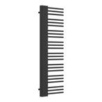 Handdoekradiator Kviteseid 50 mm zwart 146x45x6,6 cm [neu.ha, Doe-het-zelf en Verbouw, Verwarming en Radiatoren, Verzenden, Nieuw