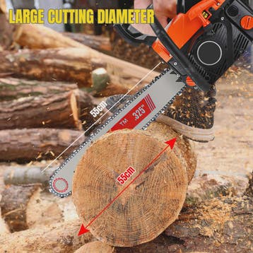 Krachtige Benzine Kettingzaag 58CC - 20 Inch Bar - Voor Bosb, Tuin en Terras, Verzenden, Nieuw
