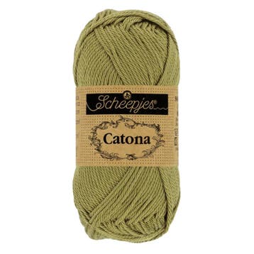 Scheepjes Catona 25g - 395 Willow - Haakgaren / Breigaren, Ophalen of Verzenden, Nieuw, Breien of Haken, Wol of Garen