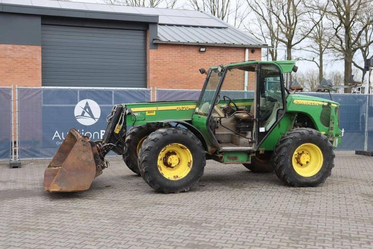 Veiling: Verreiker John Deere 3420 Diesel 2003, Zakelijke goederen, Machines en Bouw | Kranen en Graafmachines, Verreiker, Ophalen