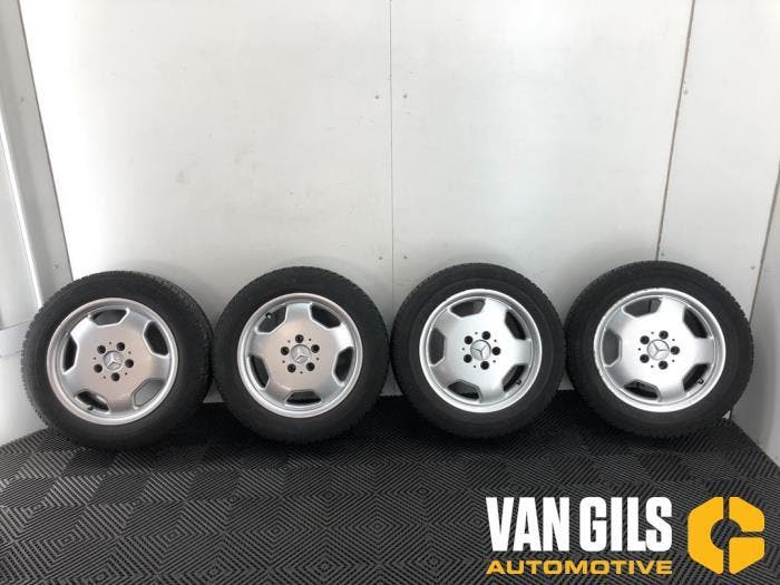 Sportvelgen Set Mercedes 200 - 500 O243245, Auto-onderdelen, Ophanging en Onderstel, Ophalen of Verzenden