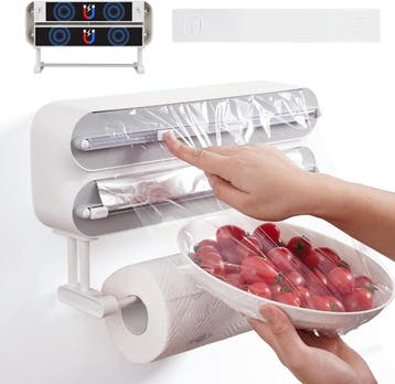 Keukenrolhouder 3-in-1 Magnetisch | Retourdeal 40% KORTING, Ophalen of Verzenden, Zo goed als nieuw