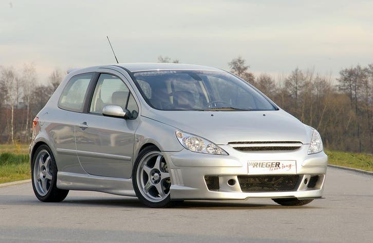 Rieger side skirt | 307: 04.01-04.05 (tot Facelift), 05-05-, Auto-onderdelen, Carrosserie en Plaatwerk, Nieuw, Peugeot, Verzenden