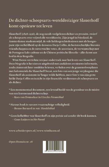 Slauerhoff / Open Domijn / 28 9789029525862 Wim Hazeu, Verzenden, Gelezen, Wim Hazeu