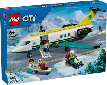 LEGO City Ambulancevliegtuig - 60465 (Nieuw), Kinderen en Baby's, Verzenden, Nieuw