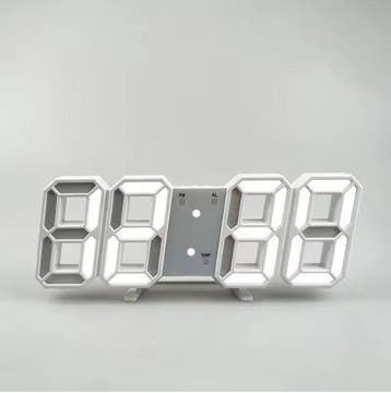 3D LED Digitale Wekker Wandklok Tijd Datum Temperatuur Displ, Verzenden, Nieuw