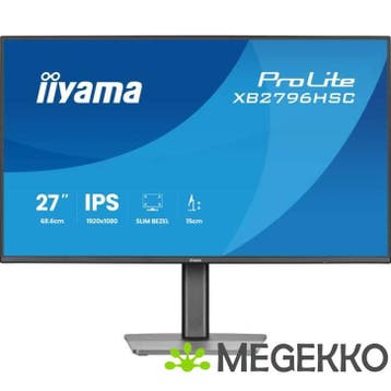 Iiyama Prolite XB2796HSC-B1 27 Full HD 144Hz IPS USB-C, Verzenden, Nieuw, Iiyama