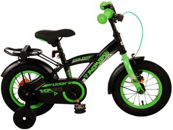 Volare Thombike Kinderfiets - Jongens - 12 inch - Zwart Groe, Fietsen en Brommers, Fietsen | Kinderfietsjes, Overige merken, Zijwieltjes