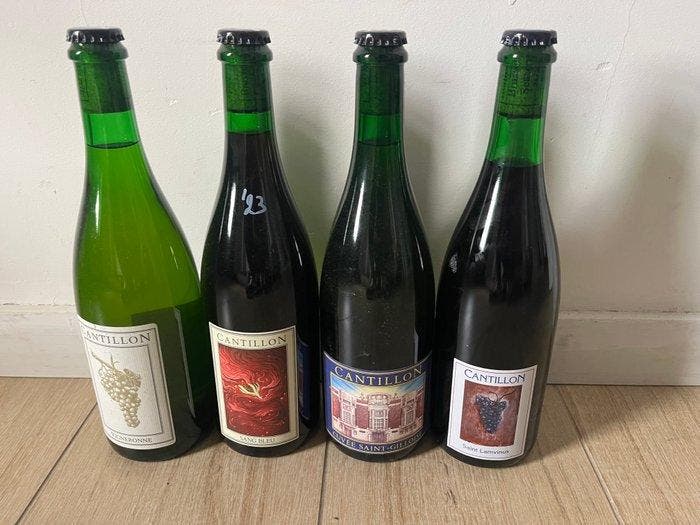 Cantillon - Vigneronne, Sang Bleu, Saint Gilloise, Saint, Verzamelen, Wijnen